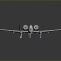 Twin Engine Military Fighter Jet With Silver Gray Body And Detailed Cockpit Wings