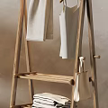 Wooden Clothing Racks For Clothes Storage And Home Decor
