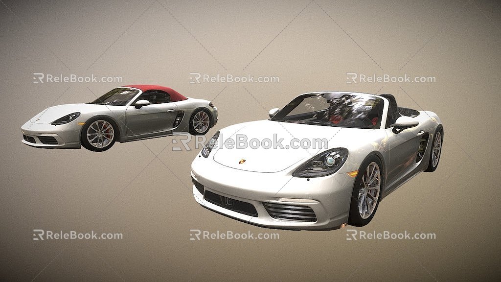 Super sports car 3d model