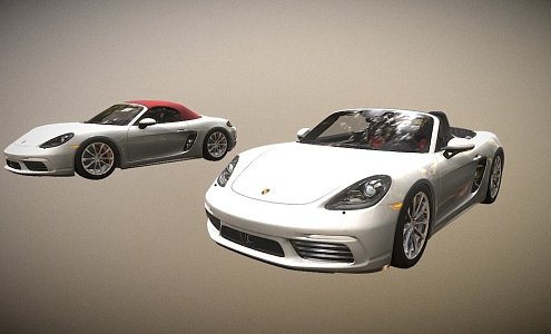 Super sports car 3d model