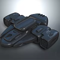 Advanced Futuristic Spacecraft Design Featuring Sleek Modular Exterior For Aerospace Exploration