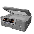 EPSON Industrial Multifunction Printer With Scanner Control Panel And Display Screen