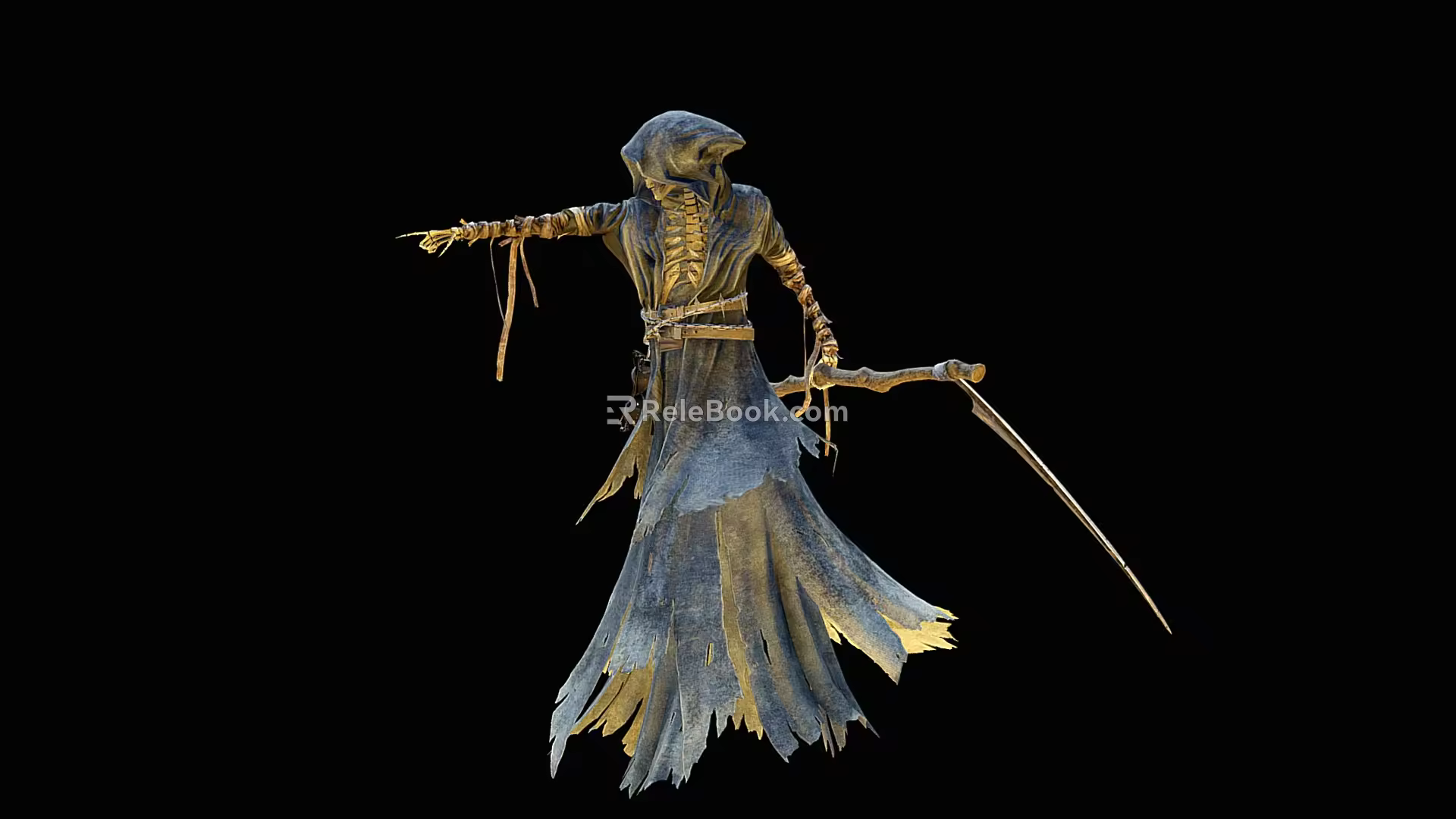 Death Scarecrow Sickle 3d model