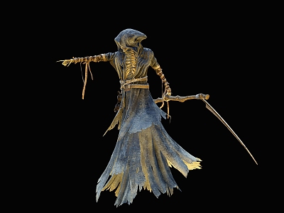 Death Scarecrow Sickle model