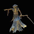 Death Scarecrow Sickle 3d model