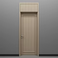 Modern White Hinged Door For Home Interior With Sleek Design And Black Handle