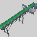 Modular conveyor 3d model