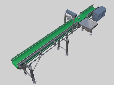 Modular conveyor 3d model