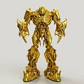 Transformers Bumblebee Gold 3d model