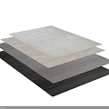 Square Rugs With Different Textures and Neutral Colors for Home Interiors