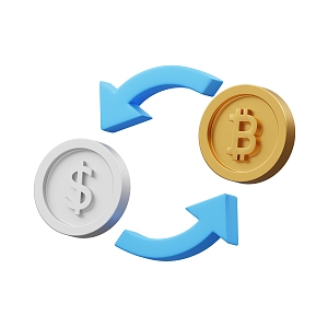 Modern Coin Bitcoin Gold Coin Gold Coin Icon Cartoon Coin 3d model