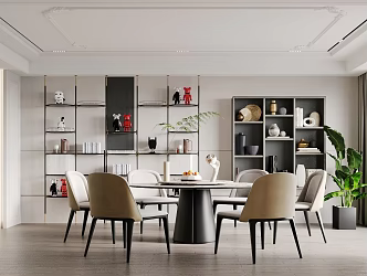 Modern Restaurant Mashup Restaurant 3d model