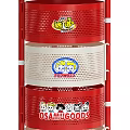 Red Multi Tier Storage Rack With Mesh Baskets And Cartoon Patterns In Kids Room