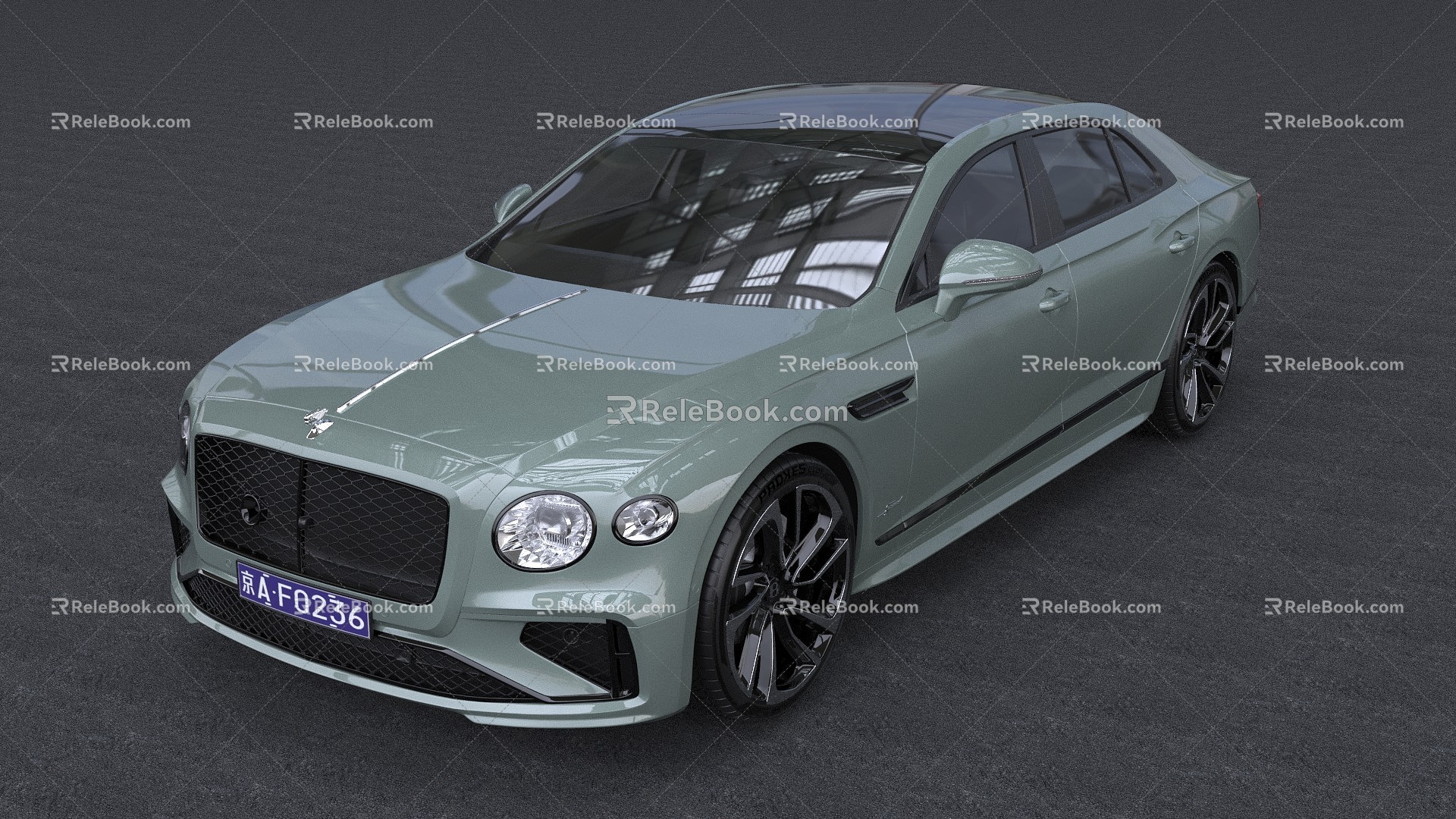 Hyundai Bentley Flying Bentley Car Luxury Sedan 3d model