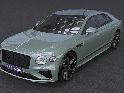 Hyundai Bentley Flying Bentley Car Luxury Sedan 3d model