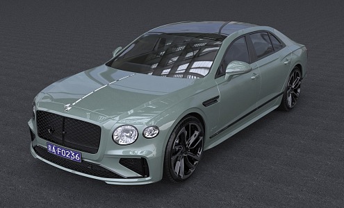 Hyundai Bentley Flying Bentley Car Luxury Sedan 3d model