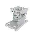 Stainless Steel Mechanical Component With Precision Structure 3d model