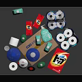 Essential Bathroom Accessories With Cleaning Products Tissue Rolls Spray Bottles and Bleach for Daily Use