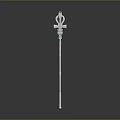 Scepter Ancient Scepter Cane Ancient Scepter Magic Scepter Metal Scepter Classical Scepter Magic Scepter 3d model