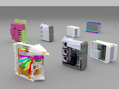 Modern Host Computer Host 3d model