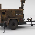 Generator Retro Generator Diesel Generator Diesel Lighthouse 3d model