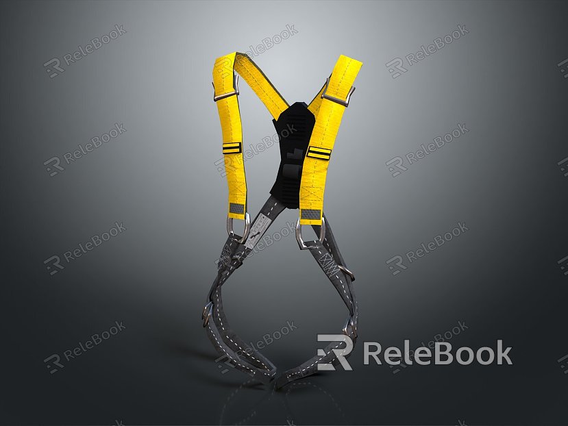 Strap Strap Strap Strap Braided Rope Lifestyle PBR PBR Model Game Model model