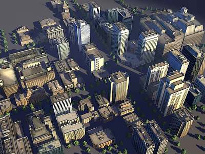 由于图片重点展示为城市高楼大厦，结合【淋浴桑拿】主体，生成标题如下：

Modern Shower Sauna In Urban High Rise Building With Luxury Amenities 3d model