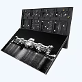 Public Facility Building Control Panel With Waterfront Lighting And Building Image Panel