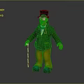 Wise Old Man Old Man Ancient Old Man Ancient Wise Warlock Taoist priest wizard mage 3d model