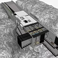 Cliffside Detached Villa With Modern Design Large Glass Windows And Surrounding Greenery