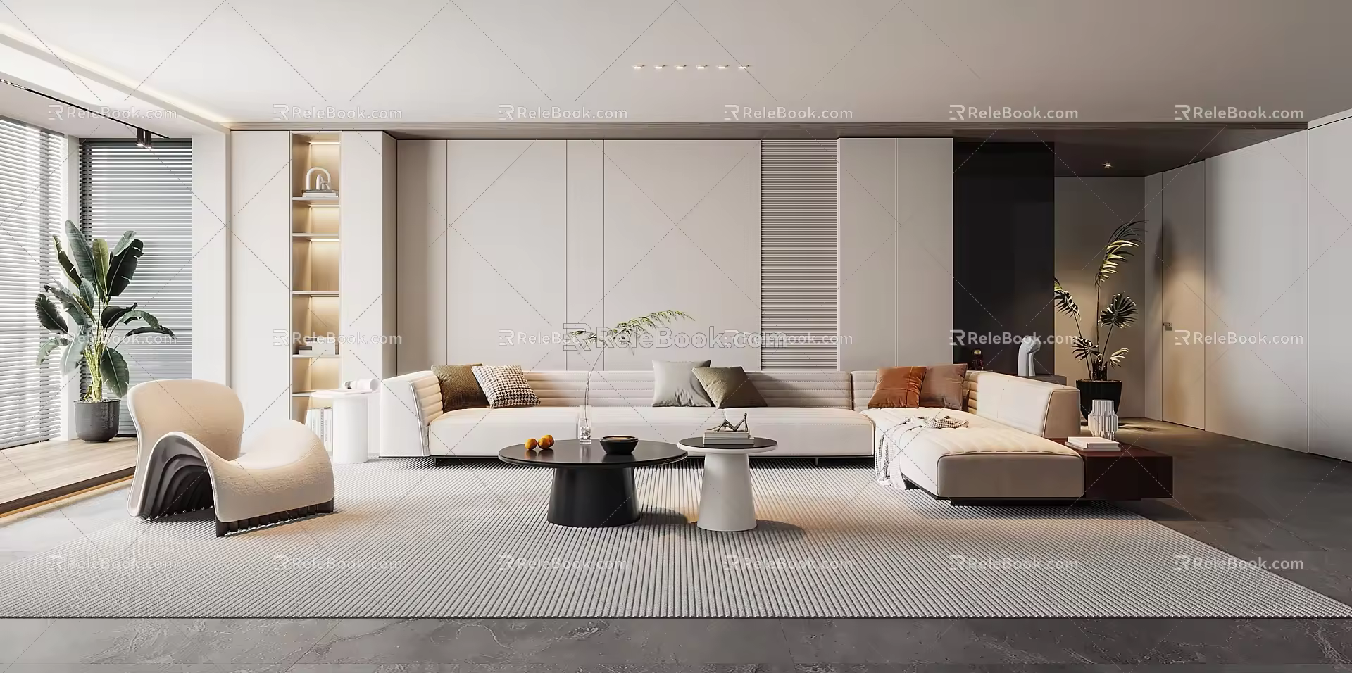 Living room 3d model