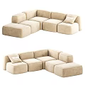 Stylish Modular Velvet Double Sofa With Multiple Color Options For Cozy Home Living Room