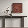 New Chinese-style Duanjing Strip Case 3d model