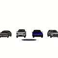 Volkswagen Car Lineup With Various Models In Different Colors Arranged In Row
