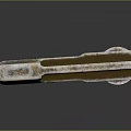 Pipe pliers vise bench vise wrench tool hardware tool processing tool furniture 3d model