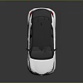 Toyota SUV With White Body Black Roof And Modern Stylish Design