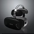 Modern COCOSOS VR Headset With Black White Design Comfortable Headband And Speakers