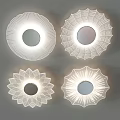 Modern ceiling lamp flower ceiling lamp 3d model