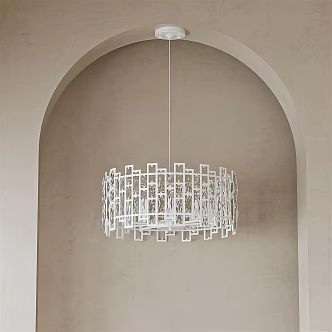 Modern chandelier 3d model