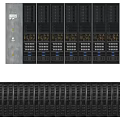 Data Center Server Racks With Multiple Organized Network Units