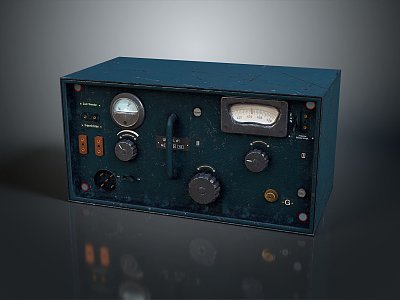 Radio Telephony Military Radio Military Walkie-talkie Military Telephone Military Radio Communication 3d model