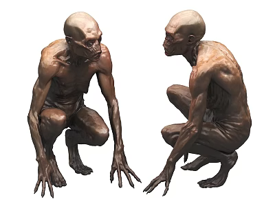 Zombie Alien Variant Zombie Character Monster Monster 3d model Zombie Alien Variant Zombie Character Monster Monster 3d model