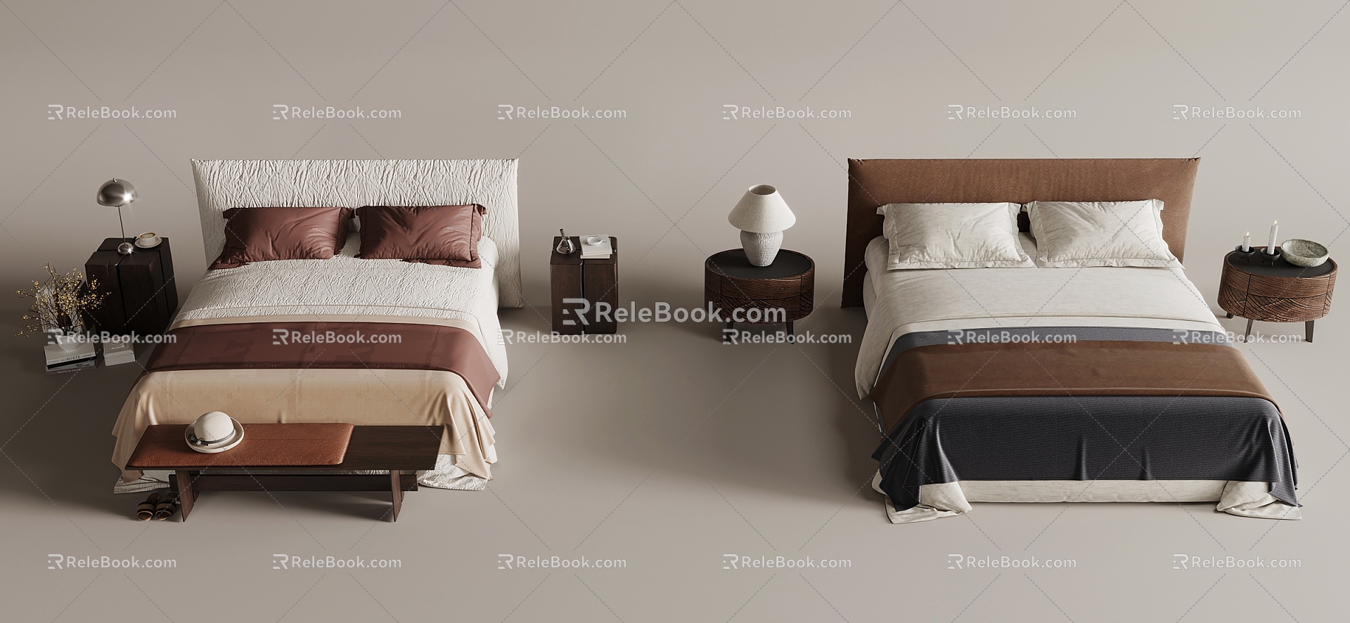 Bed 3d model