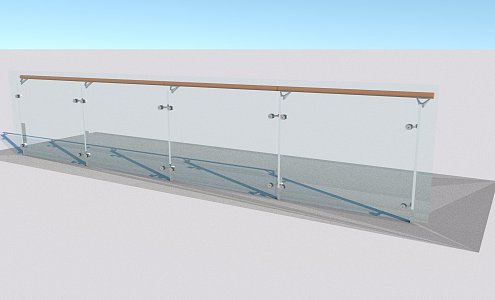 Guardrail 3d model