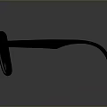 Fashionable Black Sunglasses With Sleek Frame And Gradient Lenses For Trendy Style