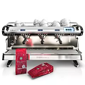 Professional Kitchen Coffee Machine With Multiple Spouts And Starbucks Coffee Bags