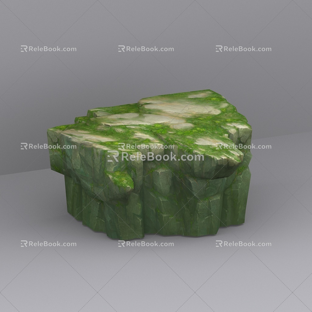 Mountain Stone Rock Stone Block Stone 3d model