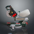 Professional Miter Saw With Circular Blade Dust Collection Bag And Adjustable Base