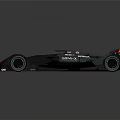 McLaren Race Car With Sleek Aerodynamic Design And Red Blue Black Color Scheme