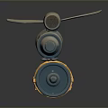 Propeller motor Brushless motor Brushless propeller fan blade daily necessities 3d model